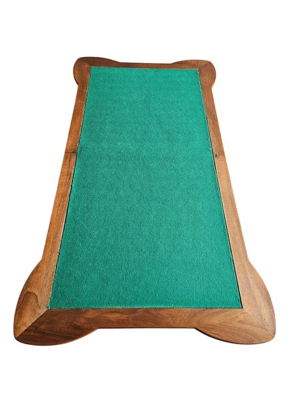 Louis Majorelle Table à Jeux  Art Nouveau "Aux Trèfles"-photo-5