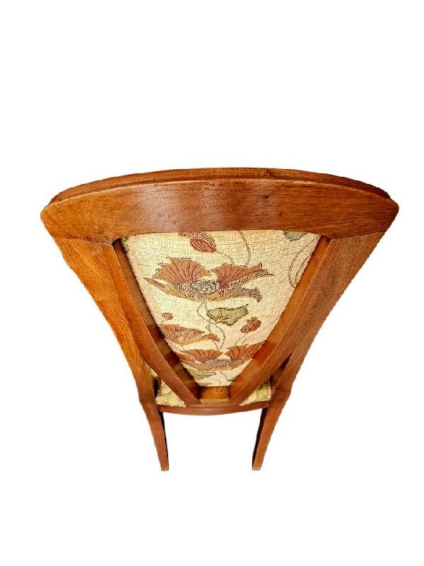 Louis Majorelle Paire de Chaises Art Nouveau "Chicorée"-photo-4