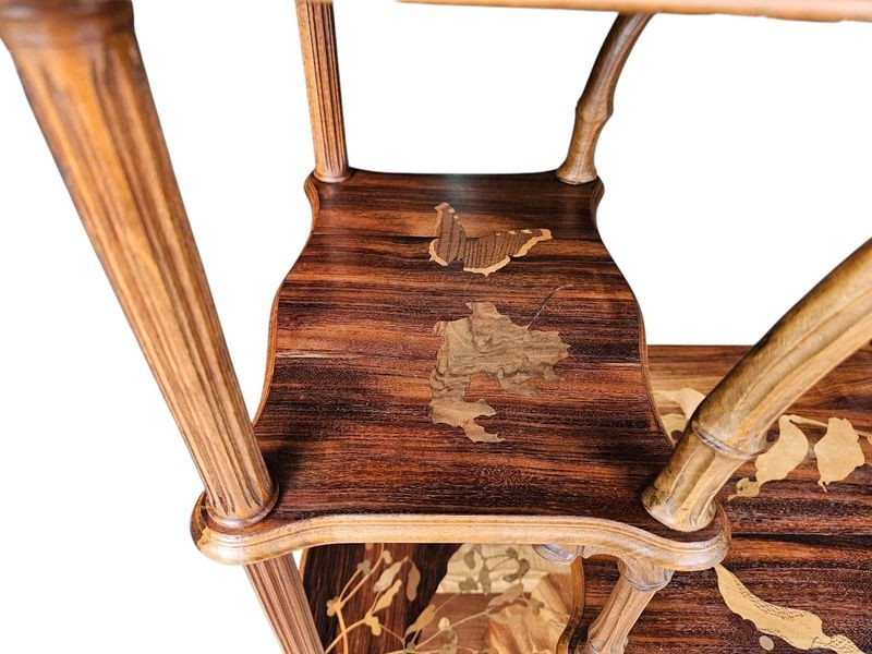 Emile Gallé Etagère Art Nouveau-photo-3