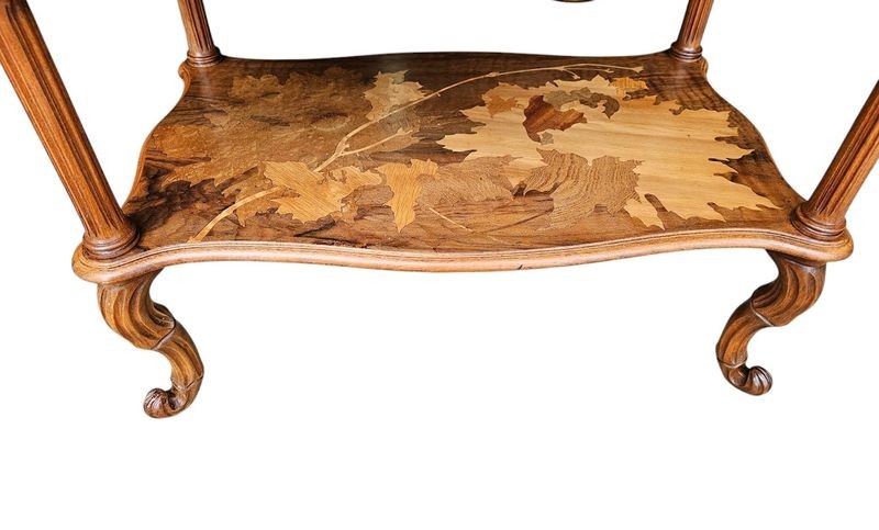 Emile Gallé Etagère Art Nouveau-photo-8