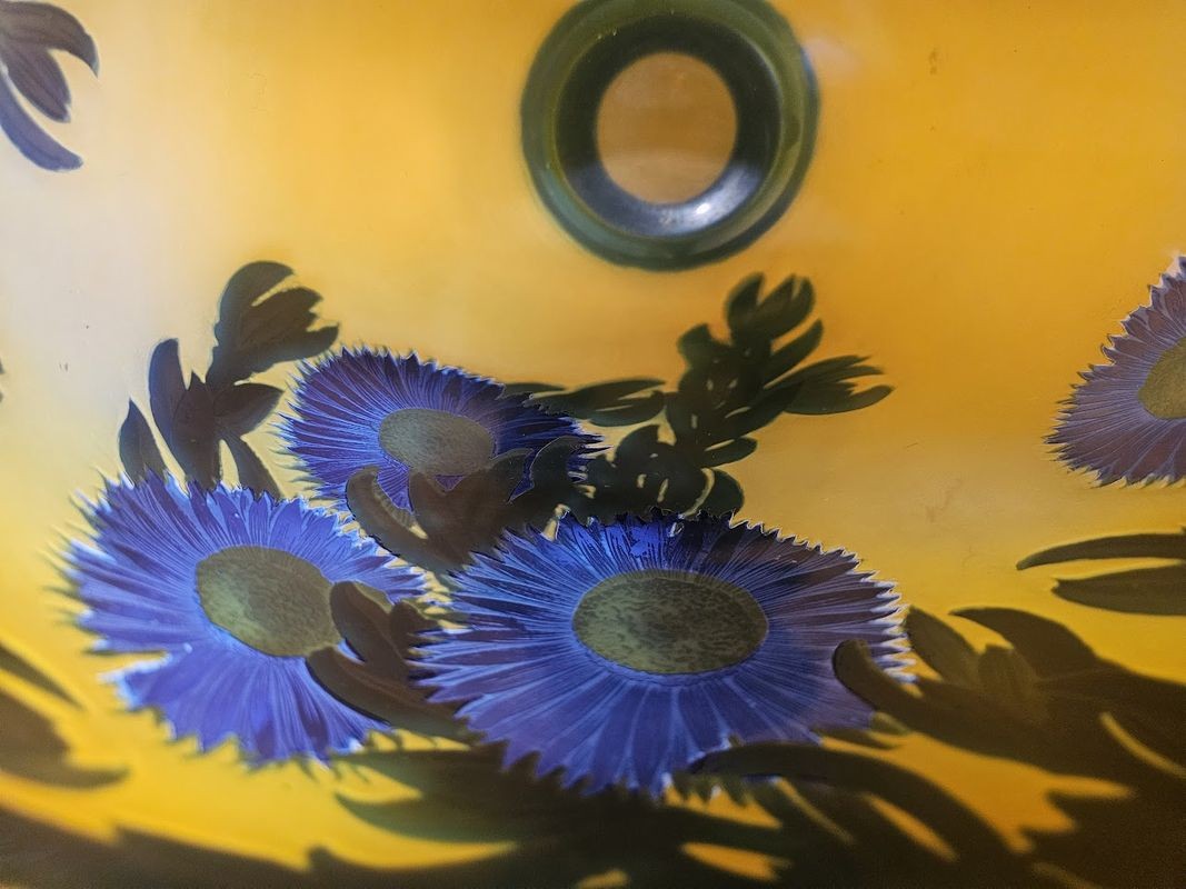 Emile Gallé Art Nouveau Vase "marine Ficoïdes"-photo-6