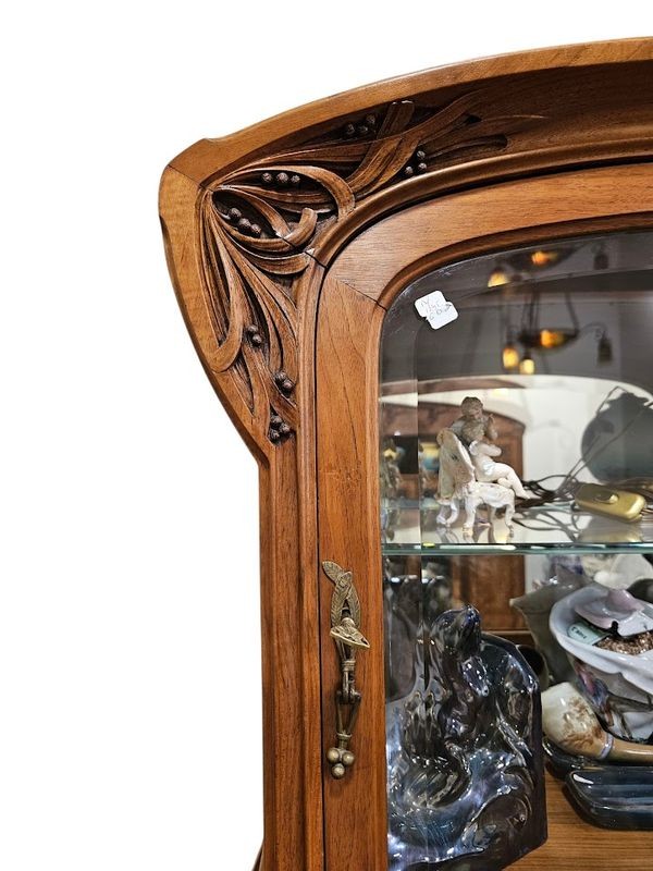 Edouard Diot Vitrine Art Nouveau "Aux Sureaux"-photo-3