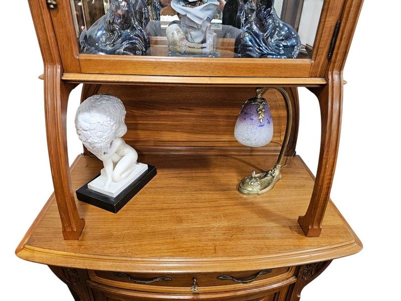 Edouard Diot Vitrine Art Nouveau "Aux Sureaux"-photo-4