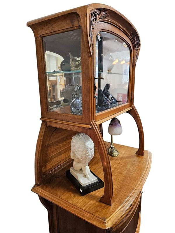 Edouard Diot Vitrine Art Nouveau "Aux Sureaux"-photo-5