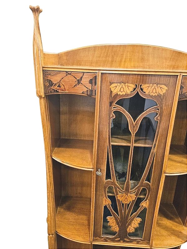 Louis Majorelle Vitrine Art Nouveau "Aux Capucines"-photo-2