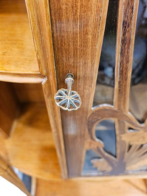 Louis Majorelle Vitrine Art Nouveau "Aux Capucines"-photo-2