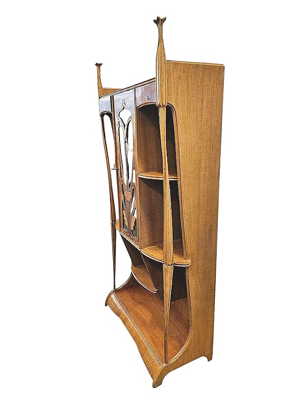 Louis Majorelle Vitrine Art Nouveau "Aux Capucines"-photo-6