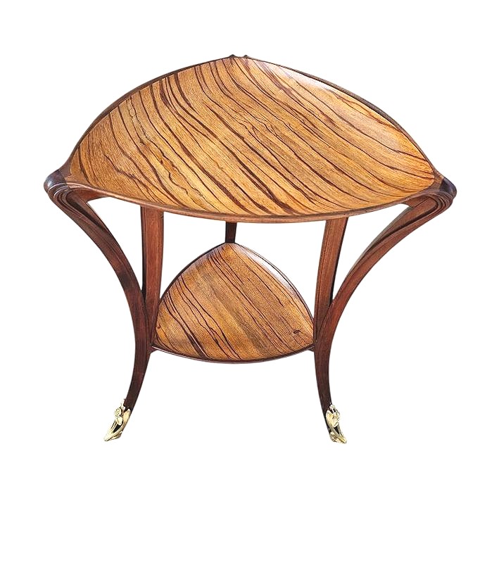 Louis Majorelle Guéridon Tripode Art Nouveau "Sagittaires"