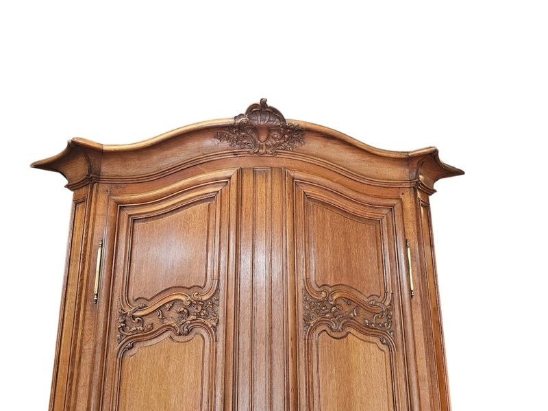 Regency Style Curved All Sides Castle Wardrobe-photo-4