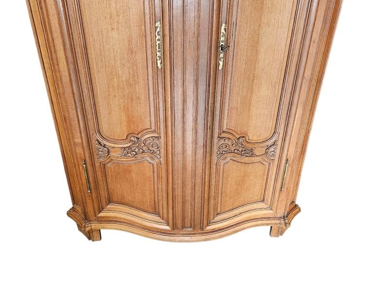 Regency Style Curved All Sides Castle Wardrobe-photo-1