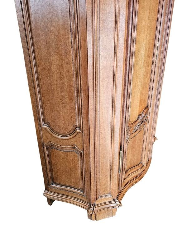 Regency Style Curved All Sides Castle Wardrobe-photo-6