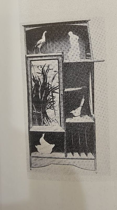 Louis Majorelle Art Nouveau Collector's Cabinet "at The Wheat Fields"-photo-7