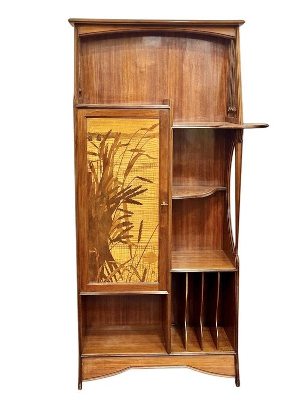 Louis Majorelle Art Nouveau Collector's Cabinet "at The Wheat Fields"