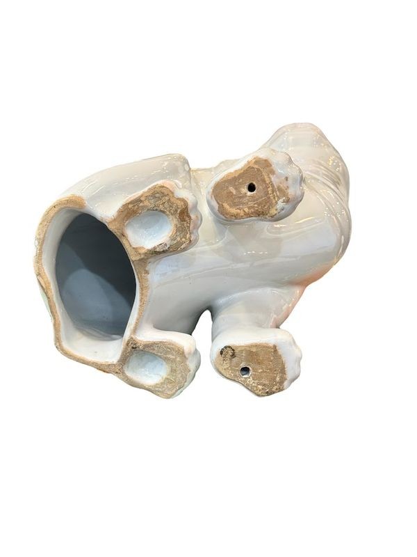 Emile Gallé Chat Assis en Céramique Art Nouveau-photo-3