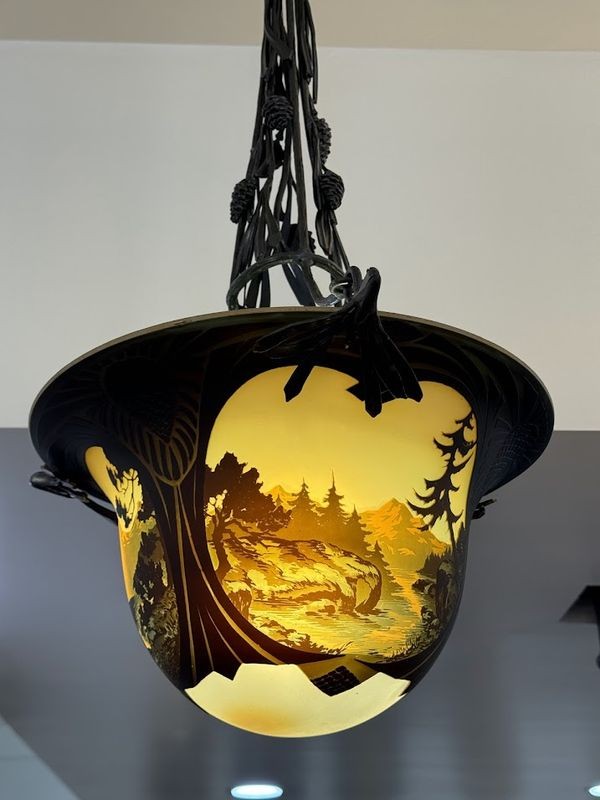 Chandelier Muller Frères Lunéville -photo-1