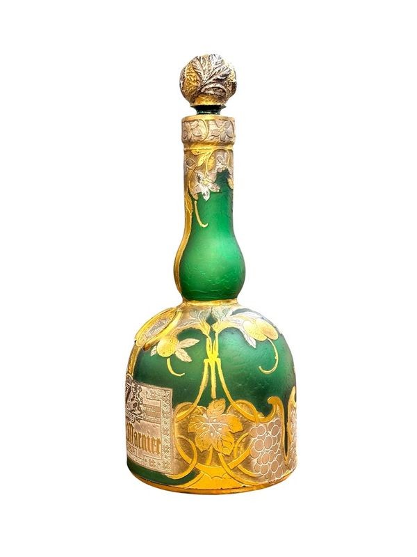 Daum Nancy Flacon Publicitaire Art Nouveau "Grand Marnier"-photo-4