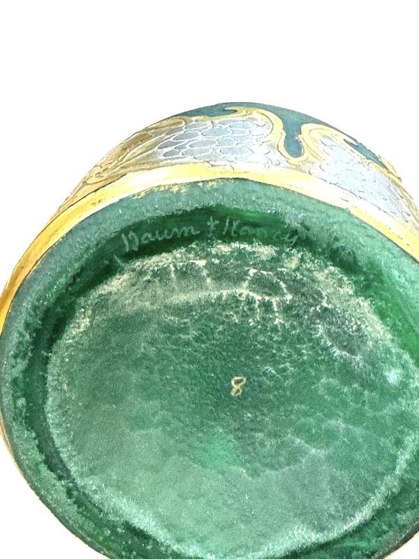 Daum Nancy Flacon Publicitaire Art Nouveau "Grand Marnier"-photo-2