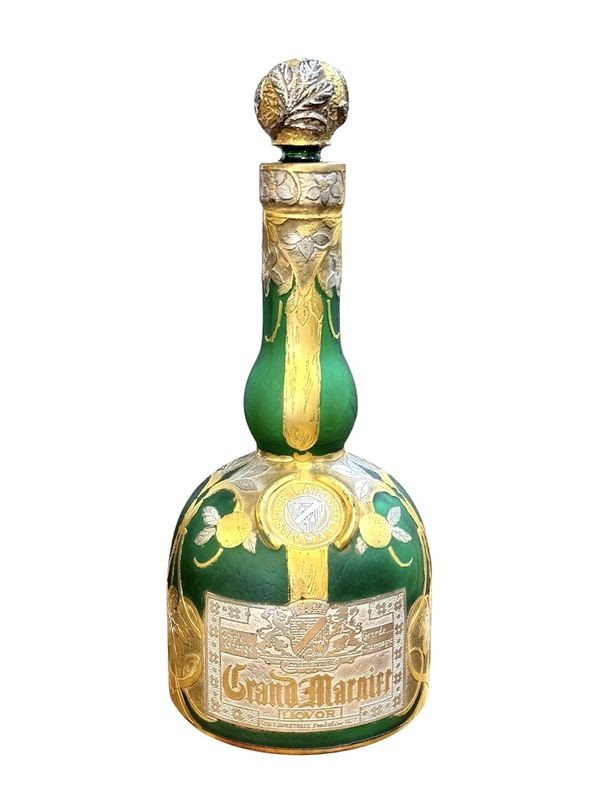 Daum Nancy Flacon Publicitaire Art Nouveau "Grand Marnier"