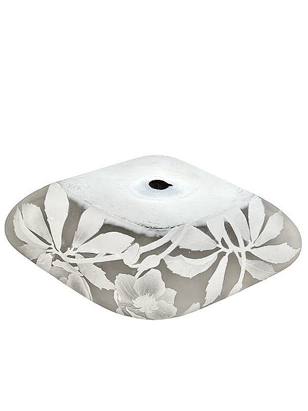 Daum Nancy Jardinière Art Nouveau "Roses De Noel"-photo-6
