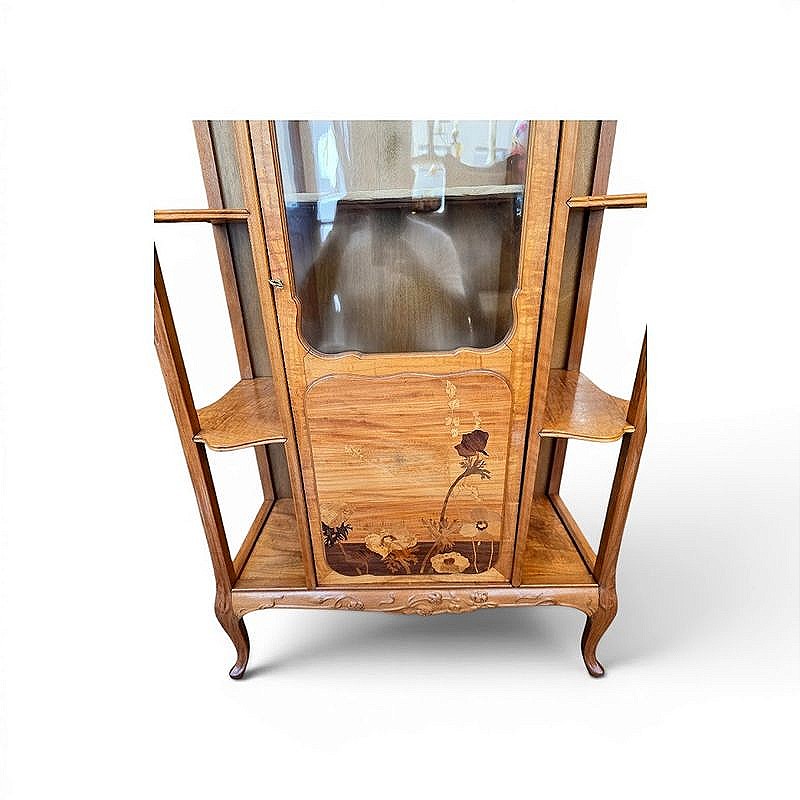 Louis Majorelle Vitrine Art Nouveau "Aux Clématites"-photo-1