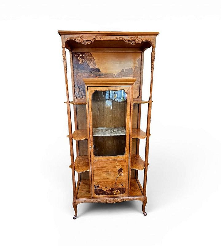 Louis Majorelle Vitrine Art Nouveau "Aux Clématites"