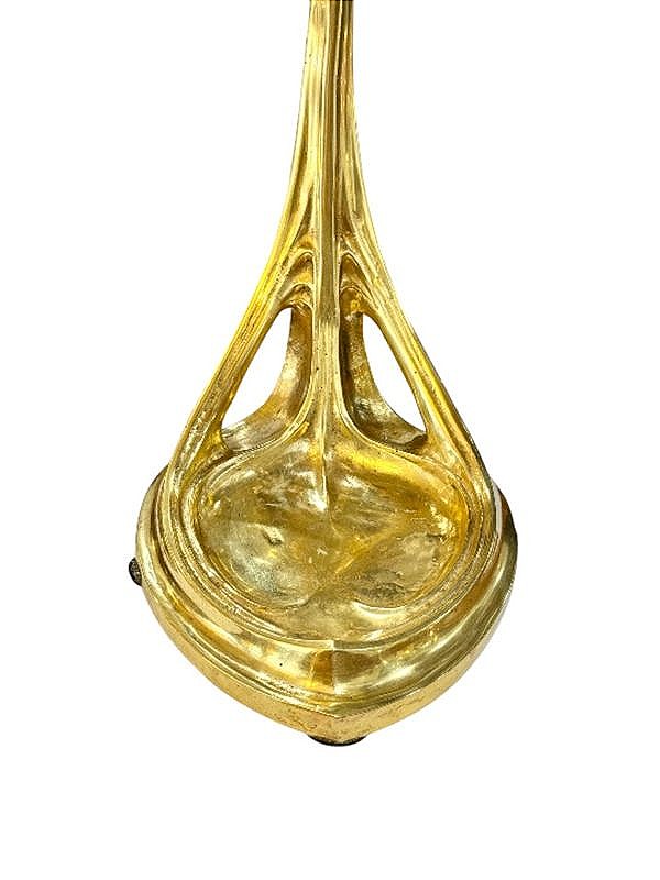 Daum Nancy Importante Lampe De Bureau Art Nouveau-photo-3