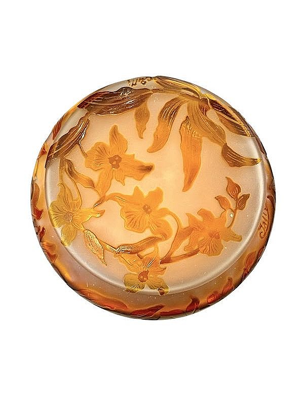 Emile Gallé Art Nouveau Bonbonnière -photo-4