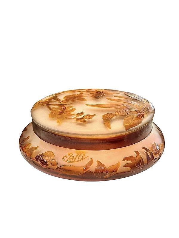 Emile Gallé Art Nouveau Bonbonnière -photo-1