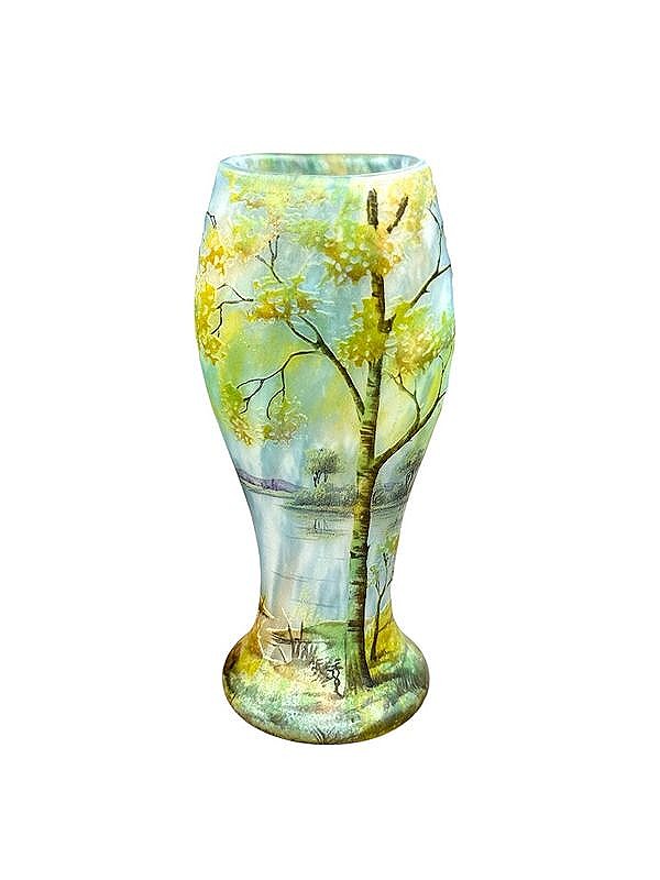 Daum Nancy Art Nouveau Vase -photo-2