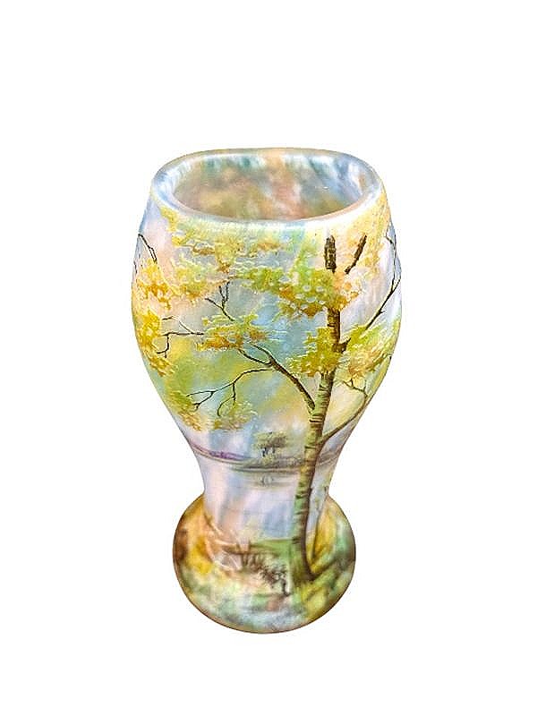Daum Nancy Art Nouveau Vase -photo-2