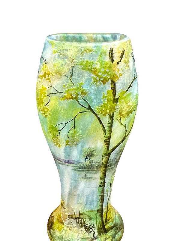 Daum Nancy Art Nouveau Vase -photo-3