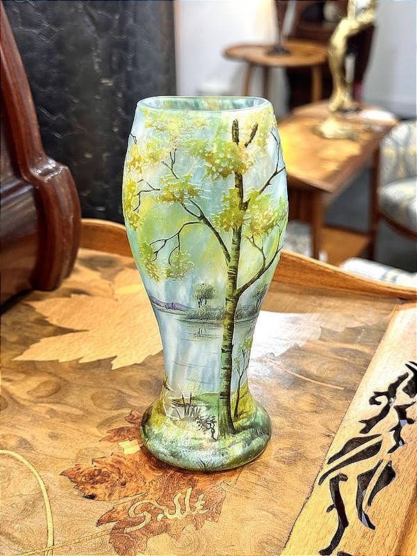 Daum Nancy Art Nouveau Vase -photo-4
