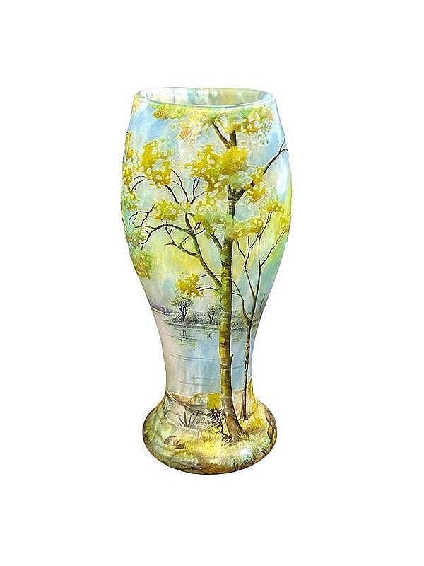 Daum Nancy Art Nouveau Vase 
