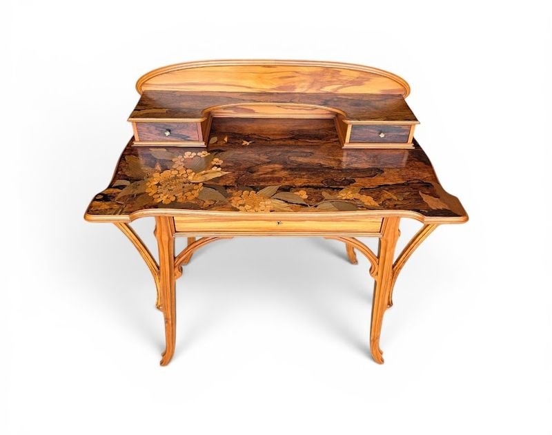 Emile Gallé Art Nouveau Desk -photo-2