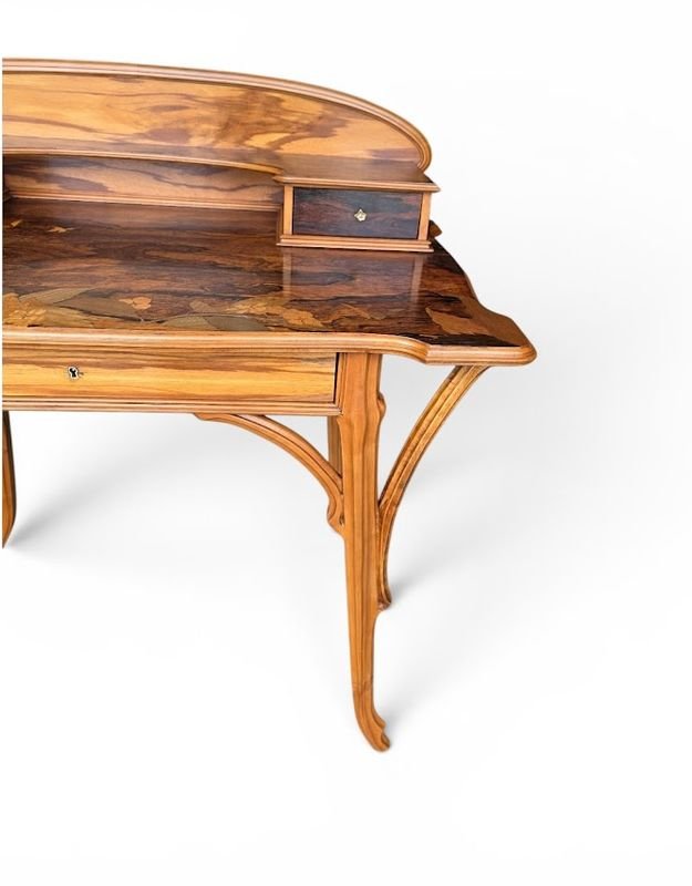 Emile Gallé Art Nouveau Desk -photo-6