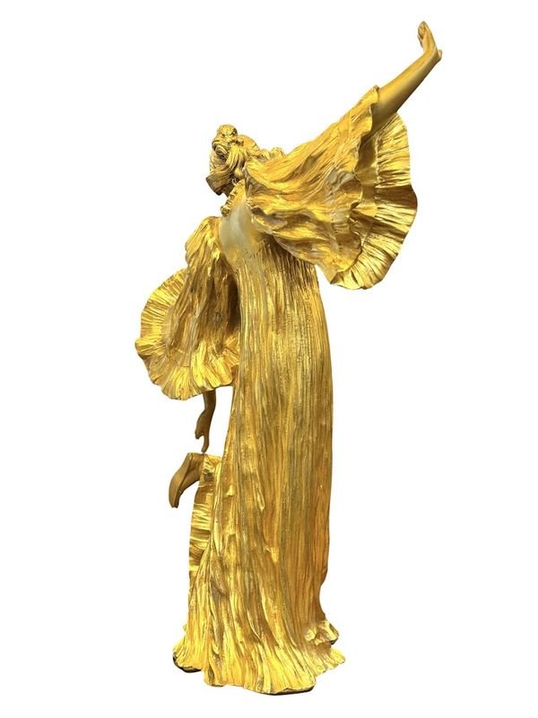 Agathon Léonard Art Nouveau Bronze -photo-4