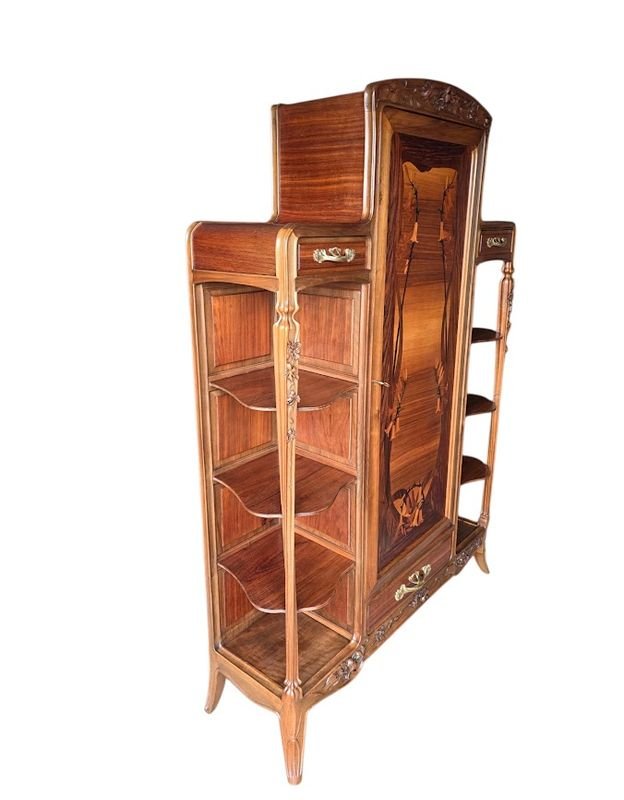 Louis Majorelle Art Nouveau Cabinet -photo-3
