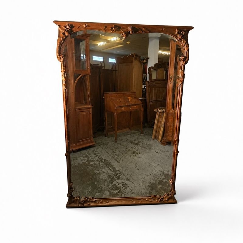 Louis Majorelle "chèvrefeuille" Mirror-photo-2