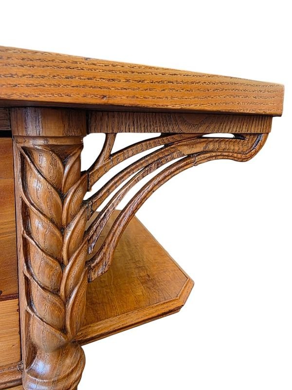 Emile Gallé Commode Art Nouveau "L'orge"-photo-4