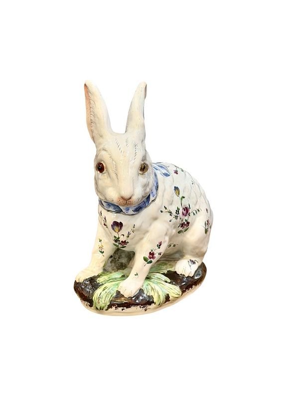 Emile Gallé Lapin Art Nouveau "Porte Bouquet"-photo-2