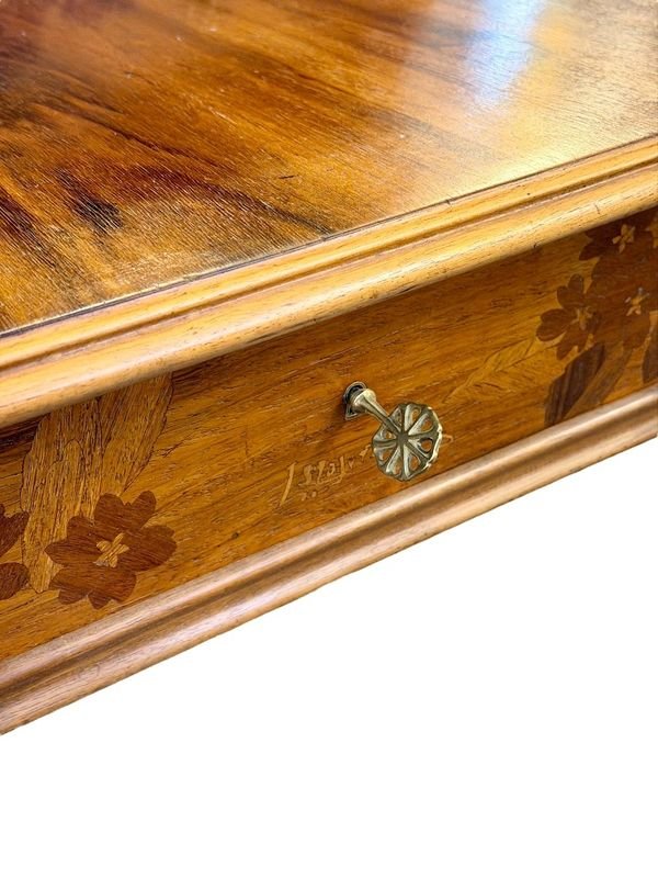 Louis Majorelle Bureau Art Nouveau "Aux Primevères"-photo-4