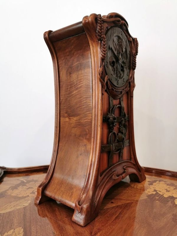 Maurice Dufrene Art Nouveau Clock-photo-2