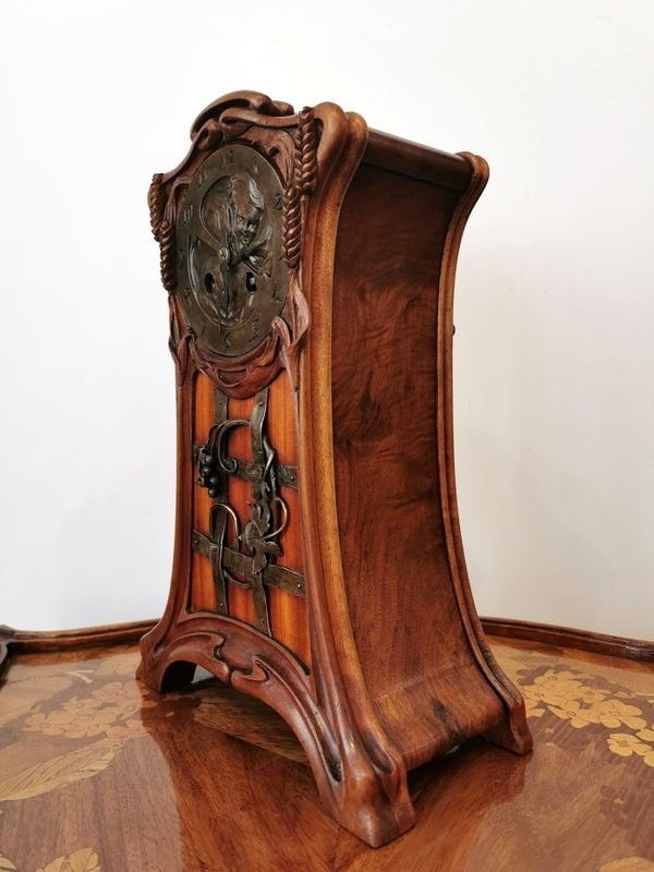 Maurice Dufrene Art Nouveau Clock-photo-3