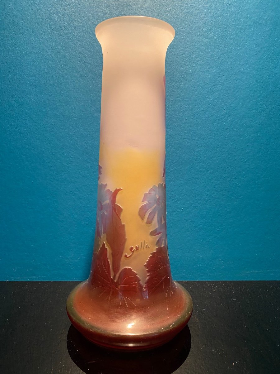 Vase Gallé Art Nouveau -photo-4