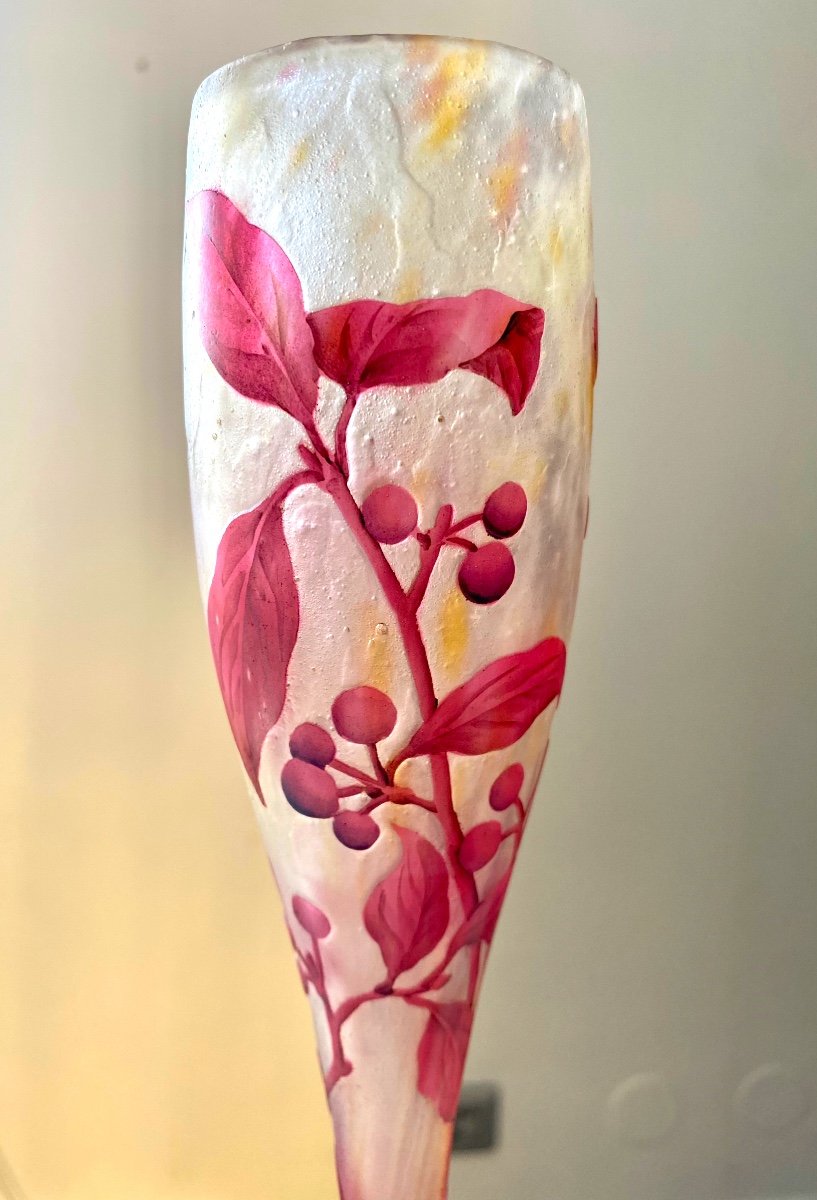 Vase Daum Art Nouveau -photo-4