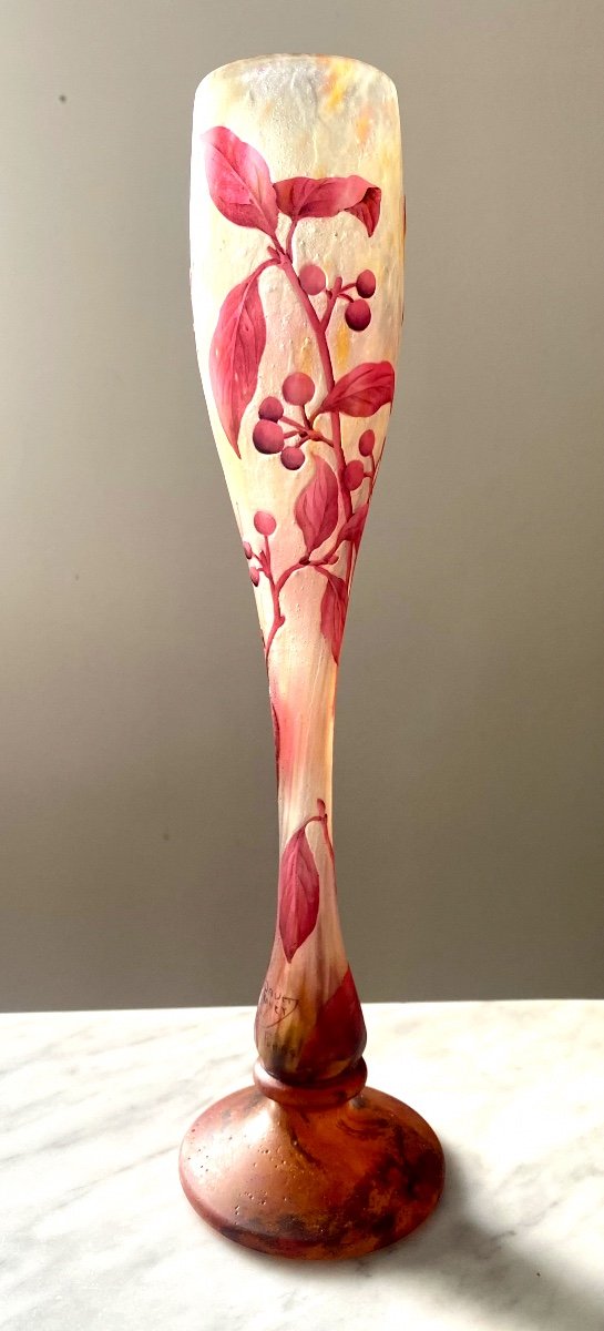 Vase Daum Art Nouveau 