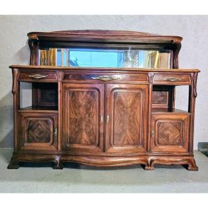 Louis Majorelle Art Nouveau Sideboard “aux Blés”