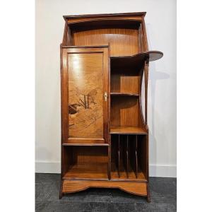 Louis Majorelle Art Nouveau Cabinet “water Hen”