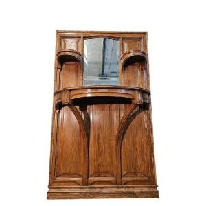 Console Murale Art nouveau "Tulipes"