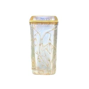 Daum Nancy Vase Art Nouveau "Perce Neige"